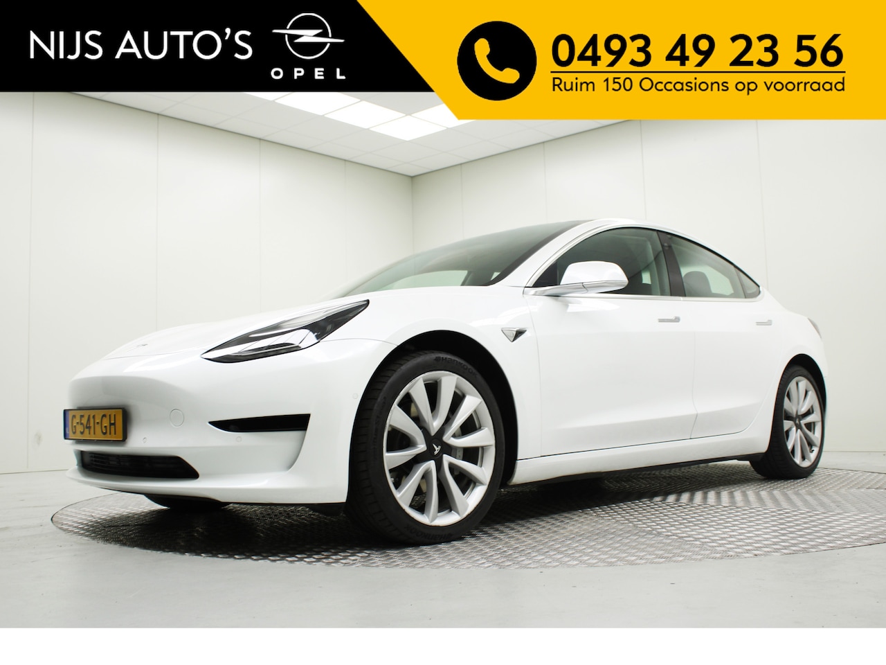 Tesla Model 3 - Standard RWD Plus 60 kWh | Autopilot | Panoramadak | NL auto | Navigatie Fullmap - AutoWereld.nl