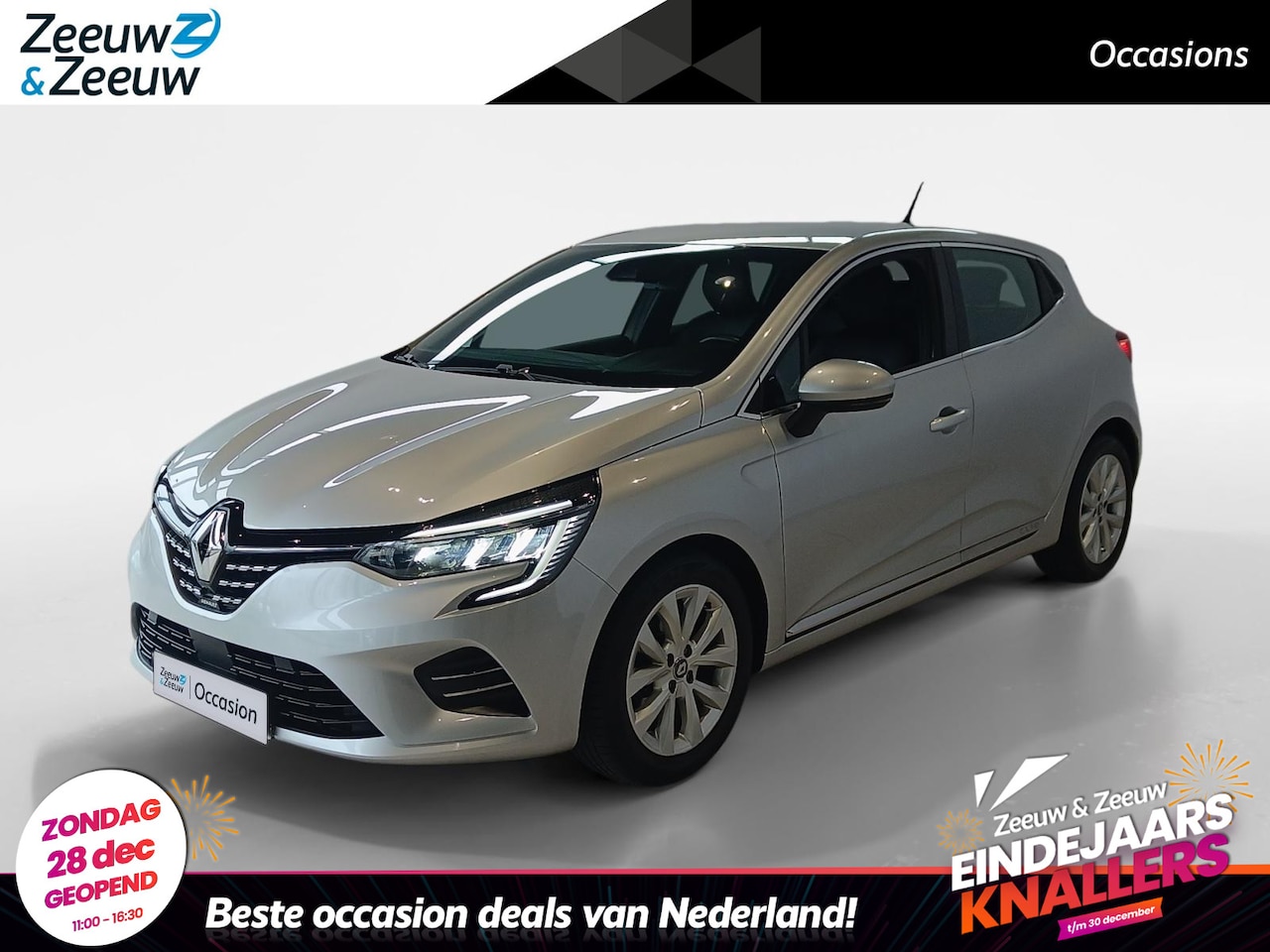 Renault Clio - 1.0 TCe Intens Navigatie*Parkeersensoren*Climate Control*Carplay*LM. Velgen*Zeer nette aut - AutoWereld.nl