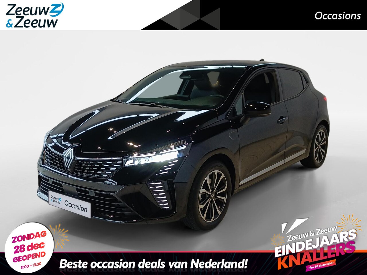 Renault Clio - 1.6 E-Tech Full Hybrid 145 techno *Automaat*Navi+Camera*Climate Control*Carplay*Parkeersen - AutoWereld.nl