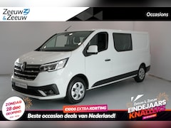 Renault Trafic - 2.0 dCi 110 T29 L2H1 DC Work Edition *Navi*Airco*Parkeersensoren*Passagiersbank*Trekhaak*V
