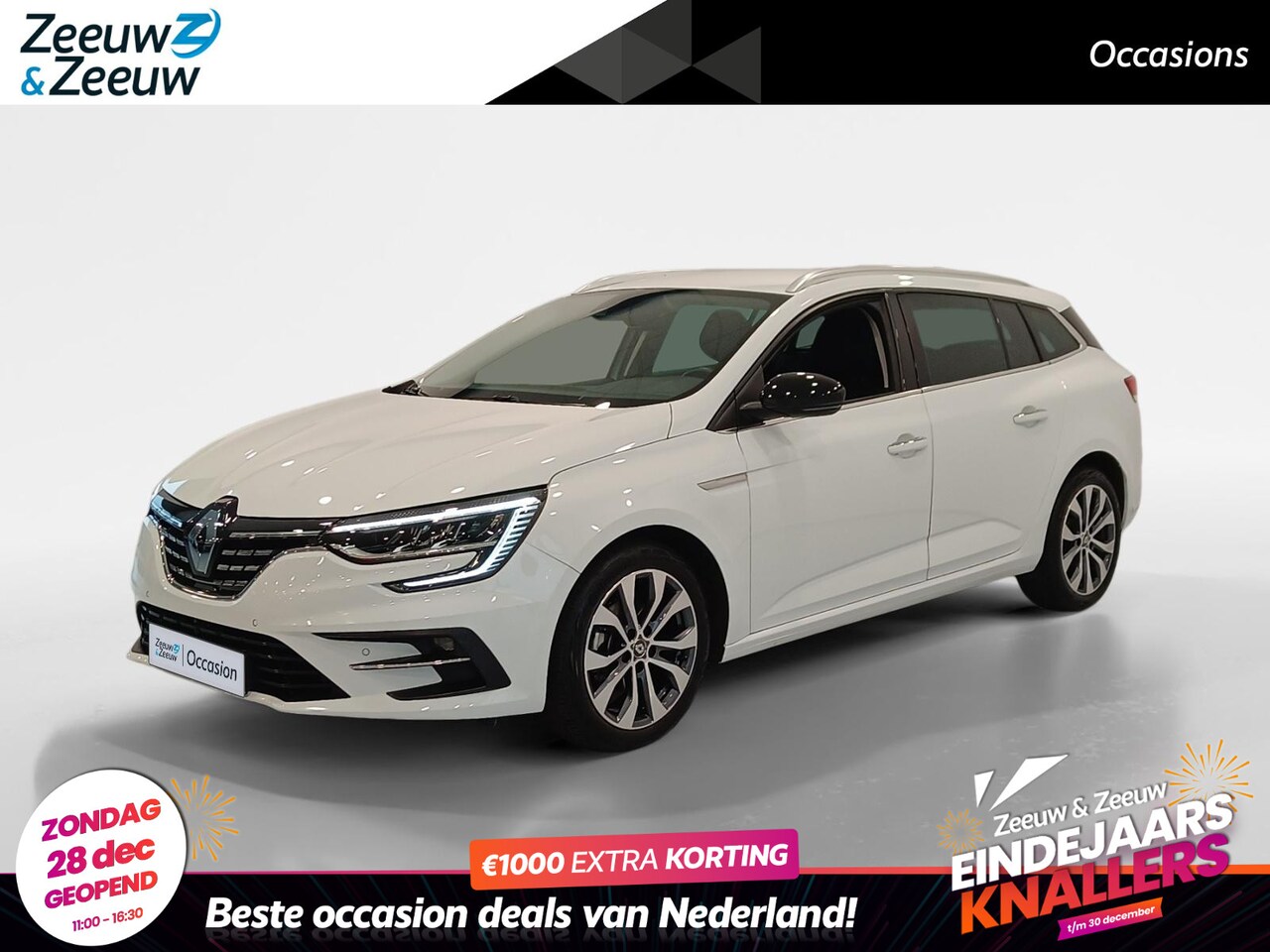 Renault Mégane Estate - 1.3 TCe 140 Techno *Automaat*Navi+Camera*Climate*Parkeersensoren*LM.Velgen*ETC.. - AutoWereld.nl