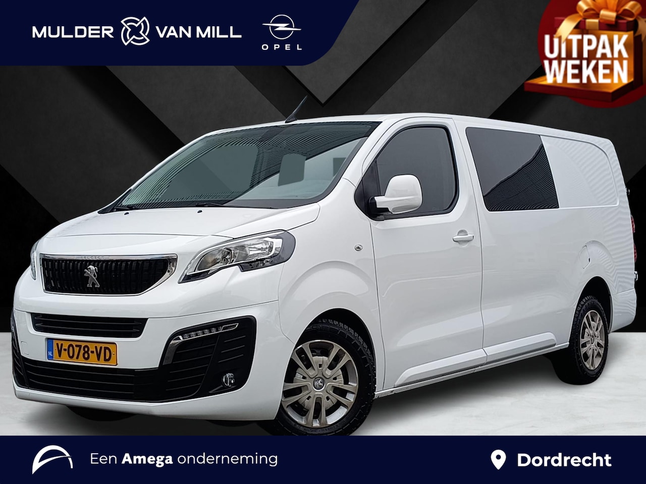Peugeot Expert - DC Premium Pack 2.0 BlueHDi 180pk EAT6 | DUBBELE CABINE! | NAVI | TREKHAAK | AIRCO | CRUIS - AutoWereld.nl