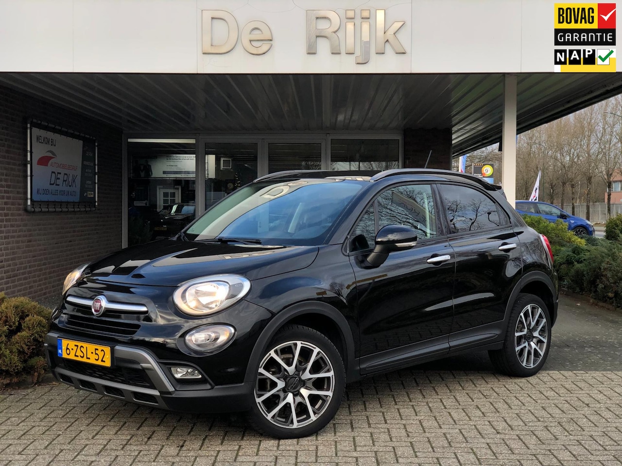 Fiat 500 X Cross - 1.4 Turbo MultiAir Cross | Navi, Cruise, DAB, Clima, Trekhaak | Dealeronderhouden | NAP | - AutoWereld.nl