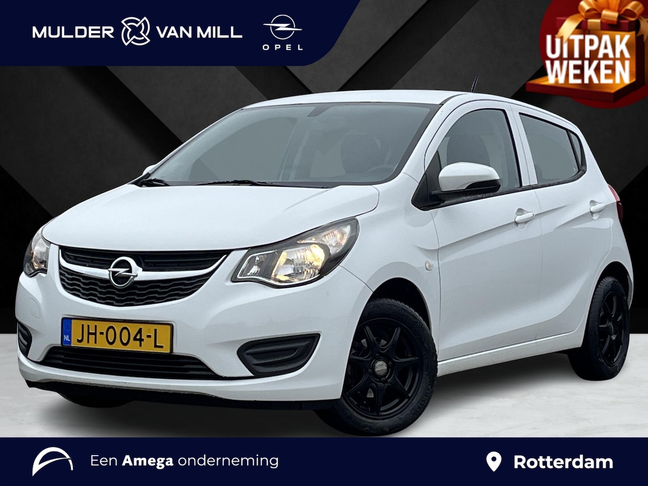 Opel Karl - Edition+ 1.0 75pk | PARKEER SENSOREN | LICHTMETALEN VELGEN | AIRCO | ISOFIX | DAKSPOILER | - AutoWereld.nl