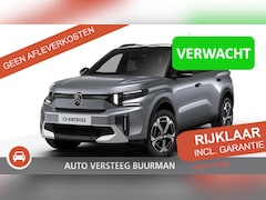 Citroën C3 Aircross - 1.2 Hybrid 136 Max Navigatie, Parkeersensoren + Camera, 17'' velgen