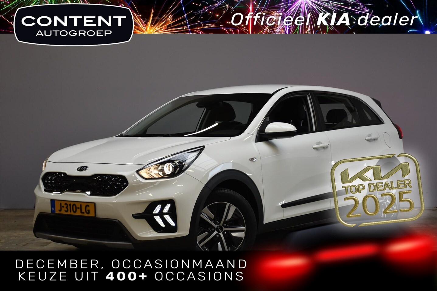 Kia Niro - 1.6 GDi Hybrid 141pk DCT6 ComfortLine - AutoWereld.nl