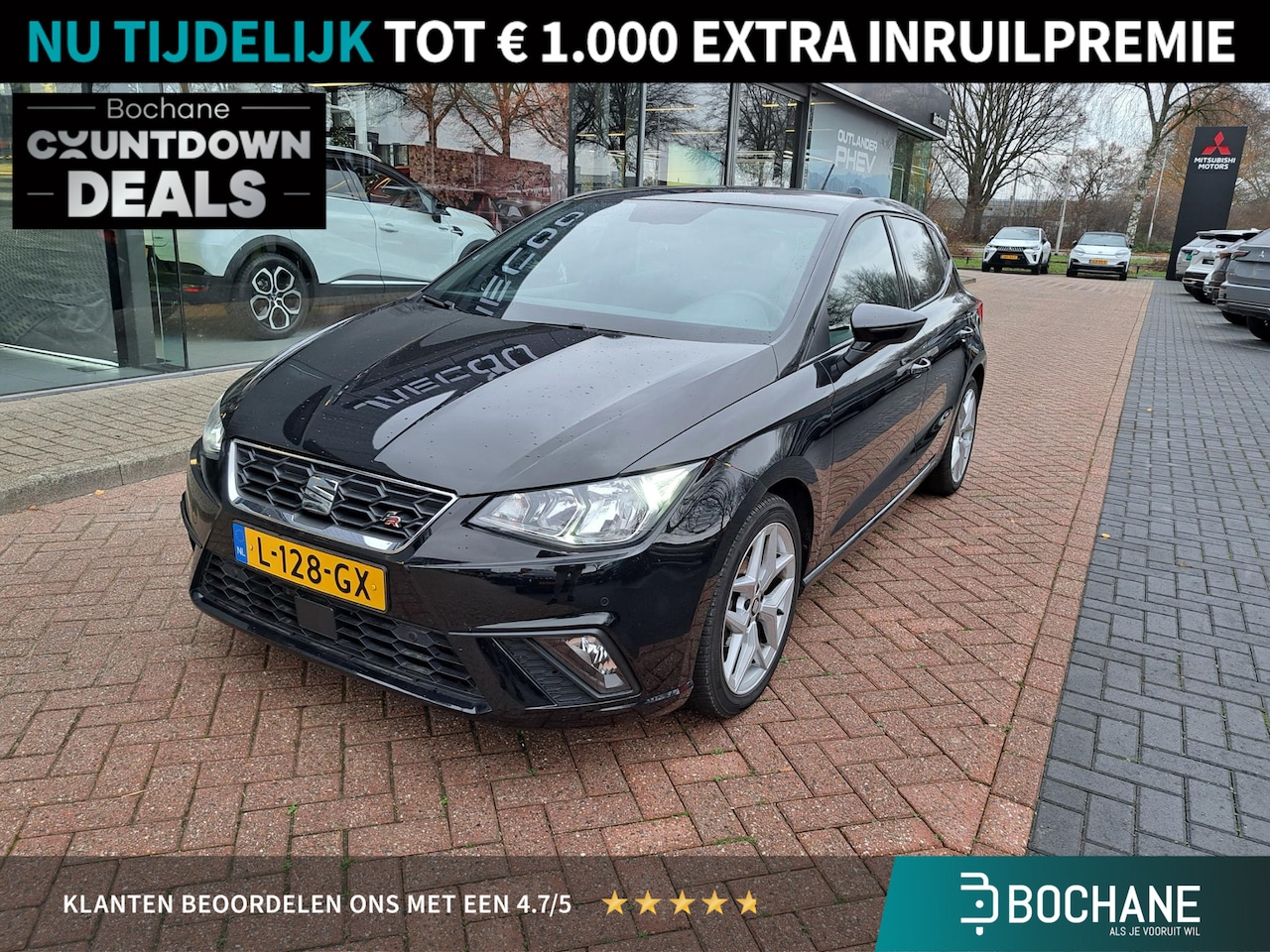 SEAT Ibiza - 1.0 TSI FR Business Intense | Achteruitrijcamera | Full Map Navigatie | Carplay/Android | - AutoWereld.nl