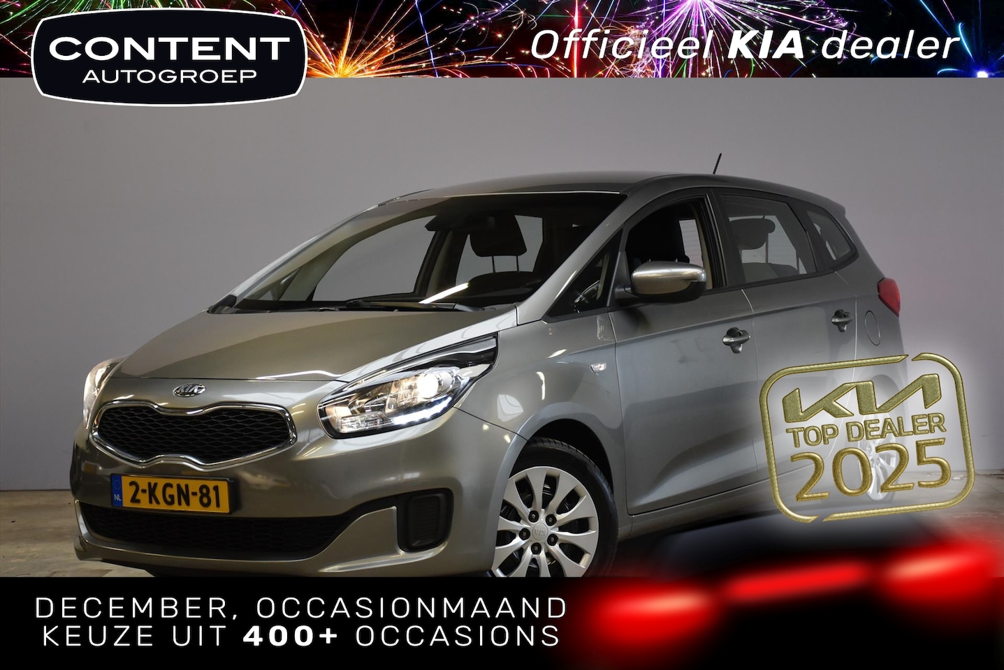Kia Carens - 1.6 GDi 135pk First Edition 7 zitter met TREKHAAK - AutoWereld.nl