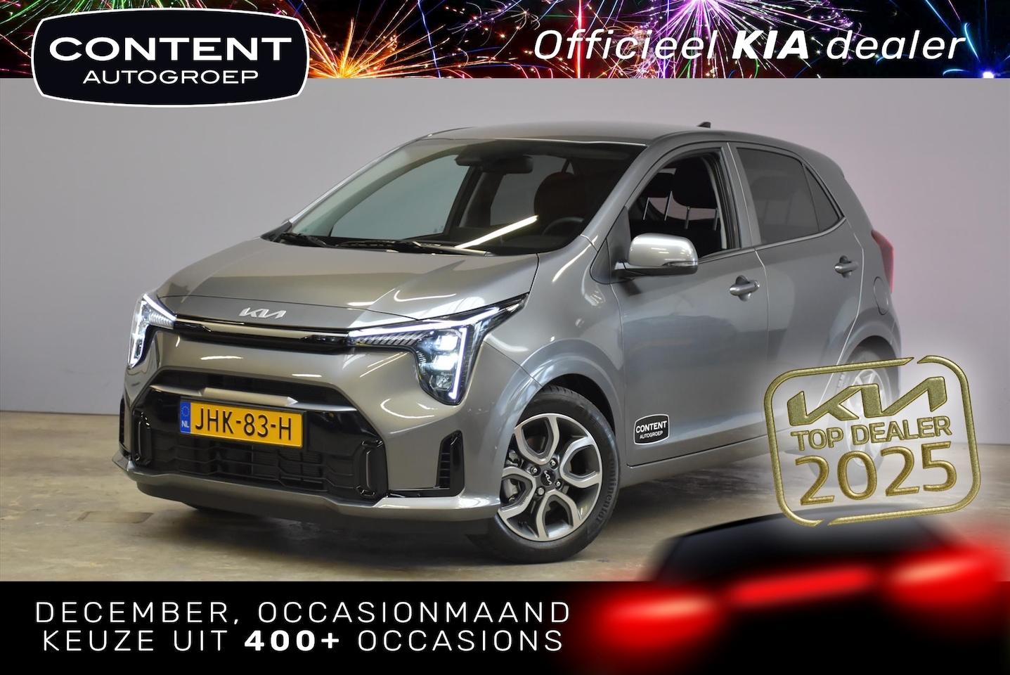 Kia Picanto - 1.0 DPi 63pk 4-zits AMT ExecutiveLine AUTOMAAT - AutoWereld.nl