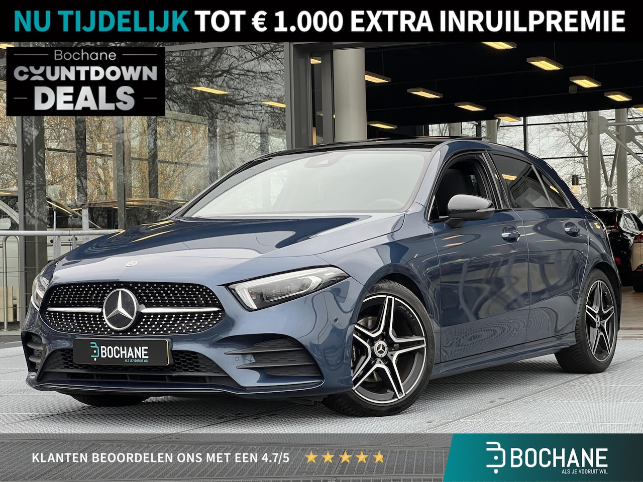 Mercedes-Benz A-klasse - 180 Business Solution AMG | Panoramadak | Carplay/Android | Sfeerverlichting - AutoWereld.nl