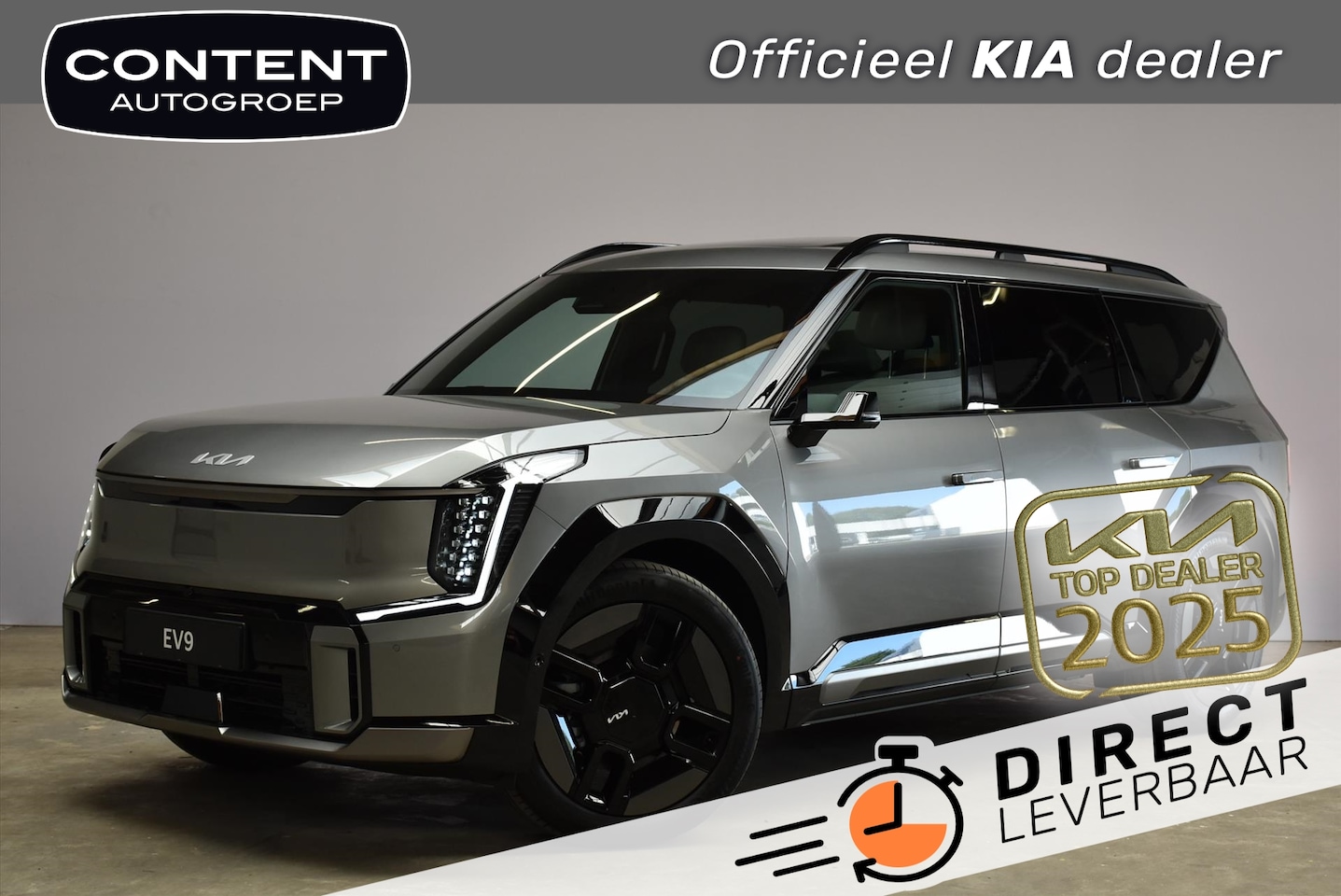 Kia EV9 - 99,8kWh 384pk AWD Dual Motor GT-Line DSM STAAT IN BESTELLING - AutoWereld.nl