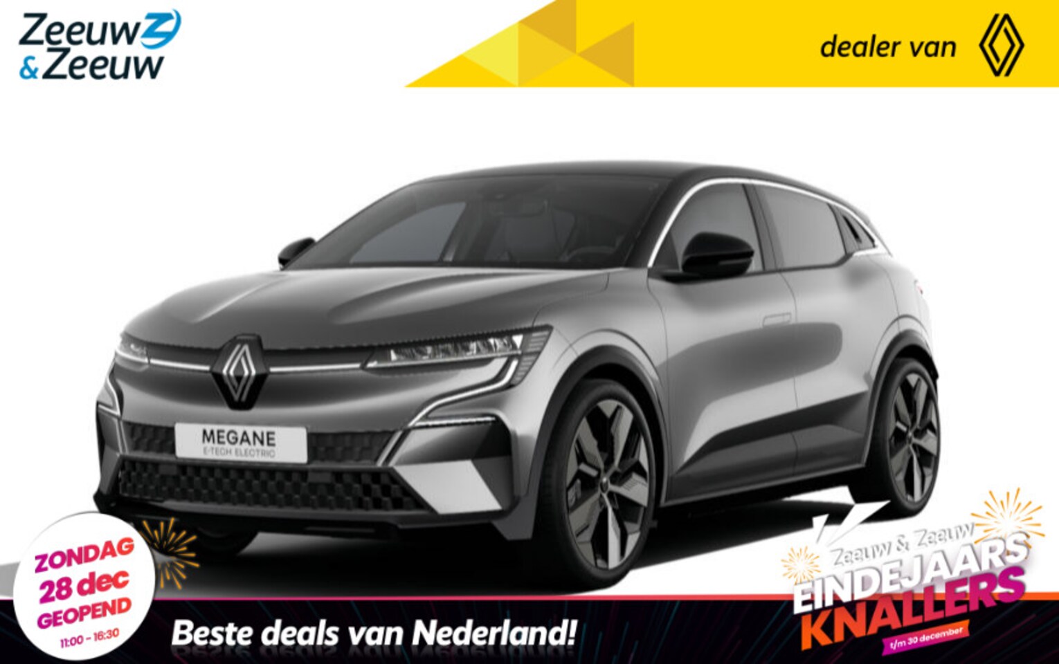 Renault Mégane E-Tech - comfort range techno 60 kWh Renault Megane E-Tech Comfort Range Techno 60 kWh | 220 pk | N - AutoWereld.nl