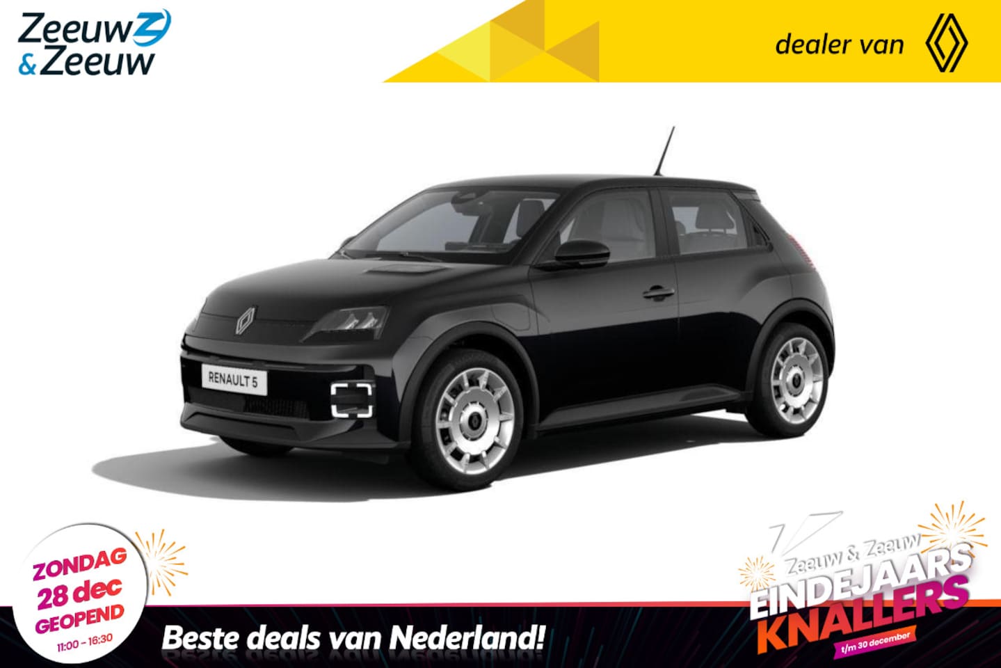 Renault 5 - Z&Z Renault Private Lease vanaf €359,-) urban range evolution 40 kWh | Auto van het Jaar 2 - AutoWereld.nl