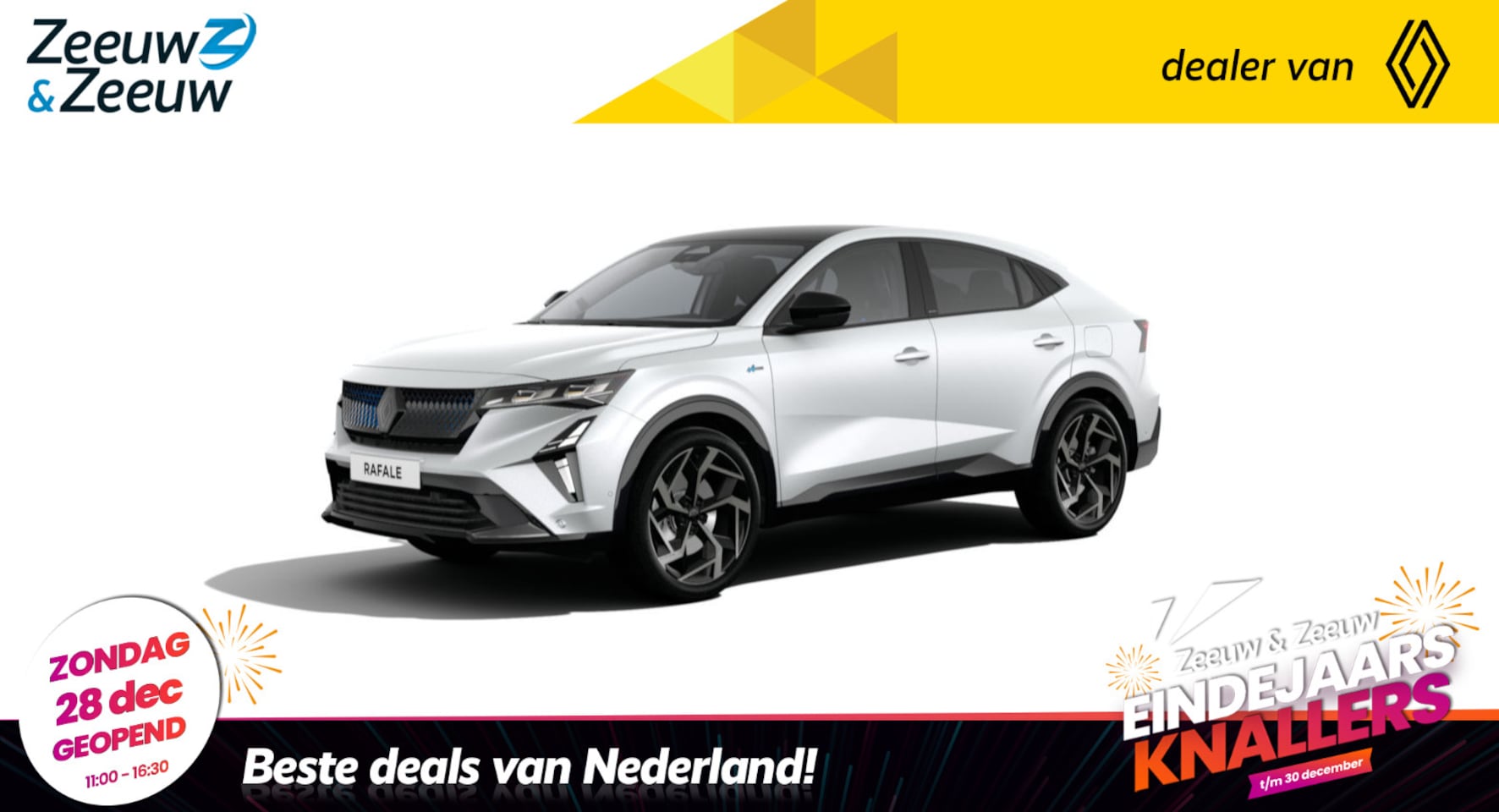 Renault Rafale - E-Tech 4x4 plug-in hybrid 300 atelier Alpine | Nu leverbaar met €2000,- EXTRA Zeeuw & Zeeu - AutoWereld.nl