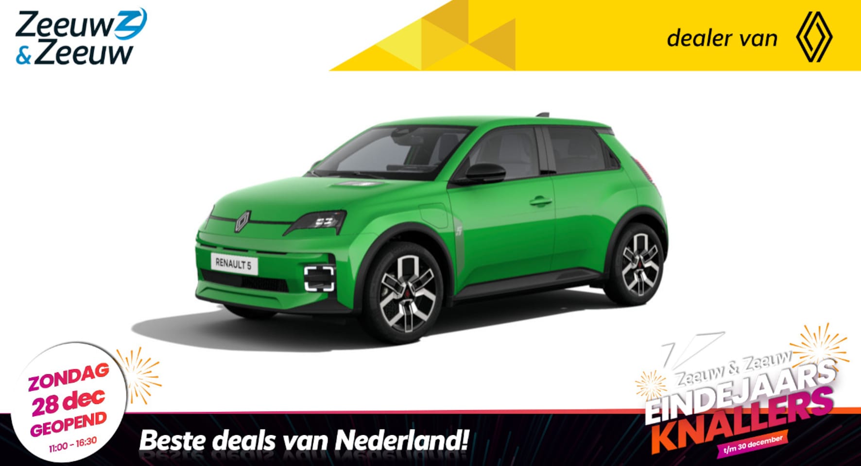 Renault 5 - (Z&Z Private lease actie vanaf €424,-) comfort range techno 52 kWh | Auto van het Jaar 202 - AutoWereld.nl