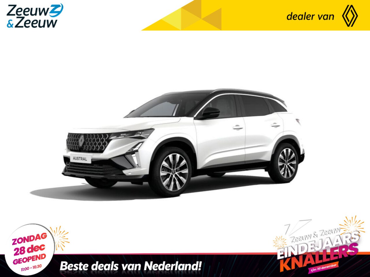 Renault Austral - E-Tech full hybrid 200 Techno Nieuw model | NU met € 2000,- korting! | Financier tegen sle - AutoWereld.nl