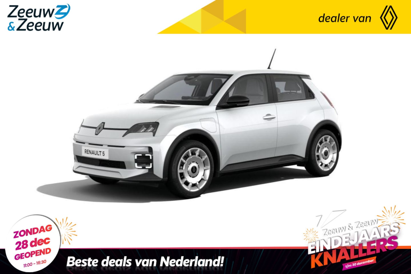 Renault 5 - (Z&Z Renault Private Lease vanaf €359,-) urban range evolution 40 kWh | Auto van het Jaar - AutoWereld.nl