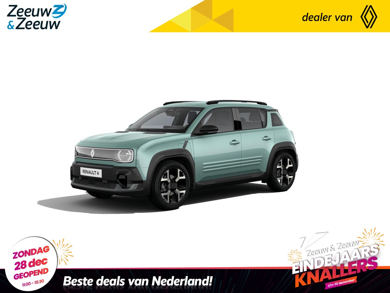 Renault 4 - comfort range iconic 52 kWh Nu te bestellen - AutoWereld.nl