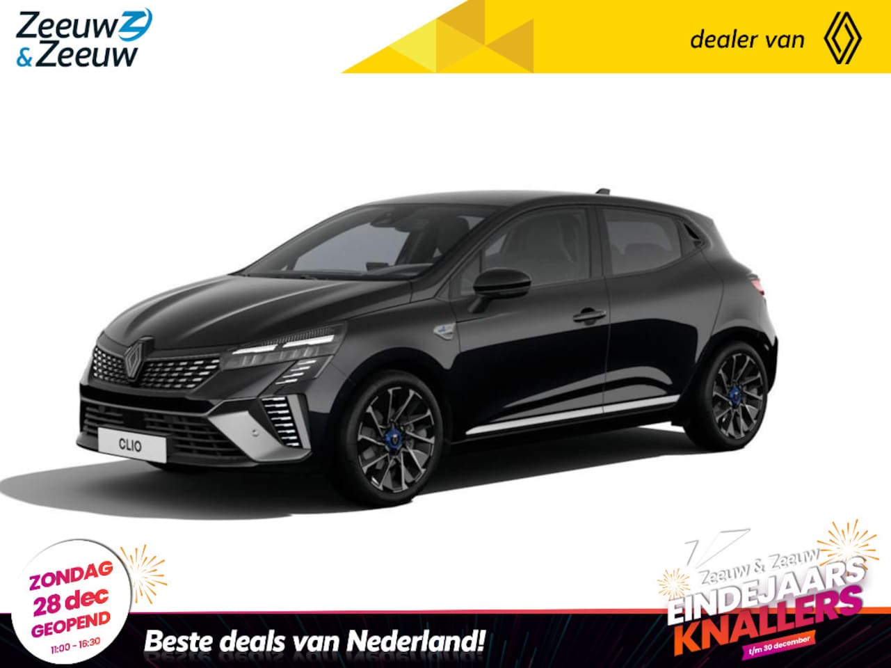 Renault Clio - E-Tech Full Hybrid 145 esprit Alpine | NU met € 4000,- Zeeuw en Zeeuw RUN OUT korting | + - AutoWereld.nl