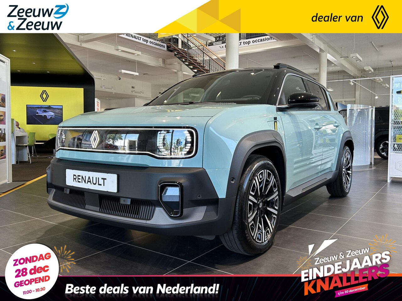 Renault 4 - comfort range iconic 52 kWh | Profiteer nu van €1000,- orderpremie | 409KM Actieradius | 1 - AutoWereld.nl