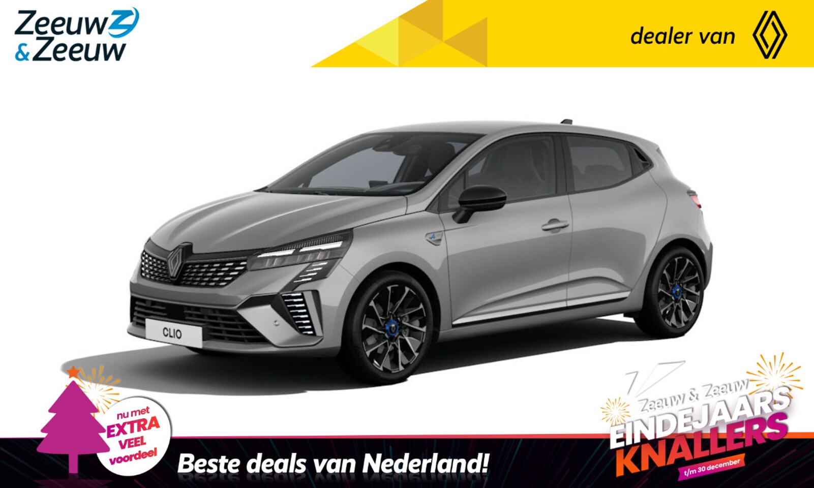 Renault Clio - E-Tech Full Hybrid 145 esprit Alpine * CLIO RUN OUT ACTIE, € 3.000,- KORTING * 5 JAAR GARA - AutoWereld.nl