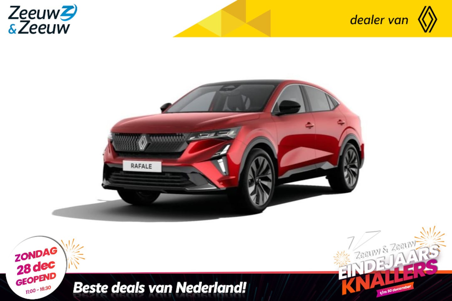 Renault Rafale - E-Tech Hybrid 200 techno | Nu leverbaar met €2000,- EXTRA Zeeuw & Zeeuw voorraadkorting! | - AutoWereld.nl