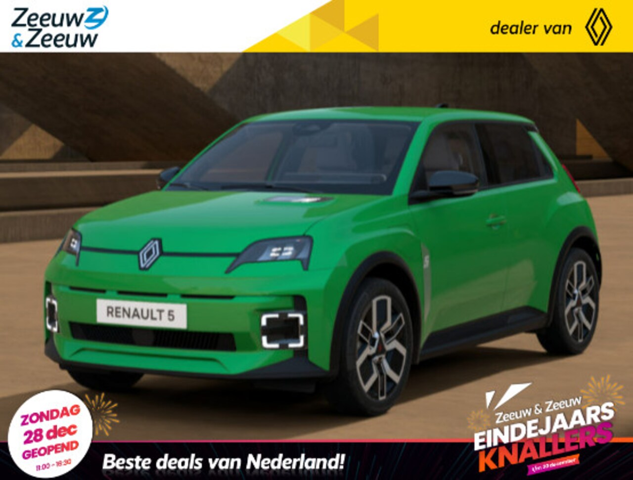 Renault 5 - comfort range techno 52 kWh Renault 5 techno 52 kWh NU LEVERBAAR 2025 RIJDEN! - AutoWereld.nl