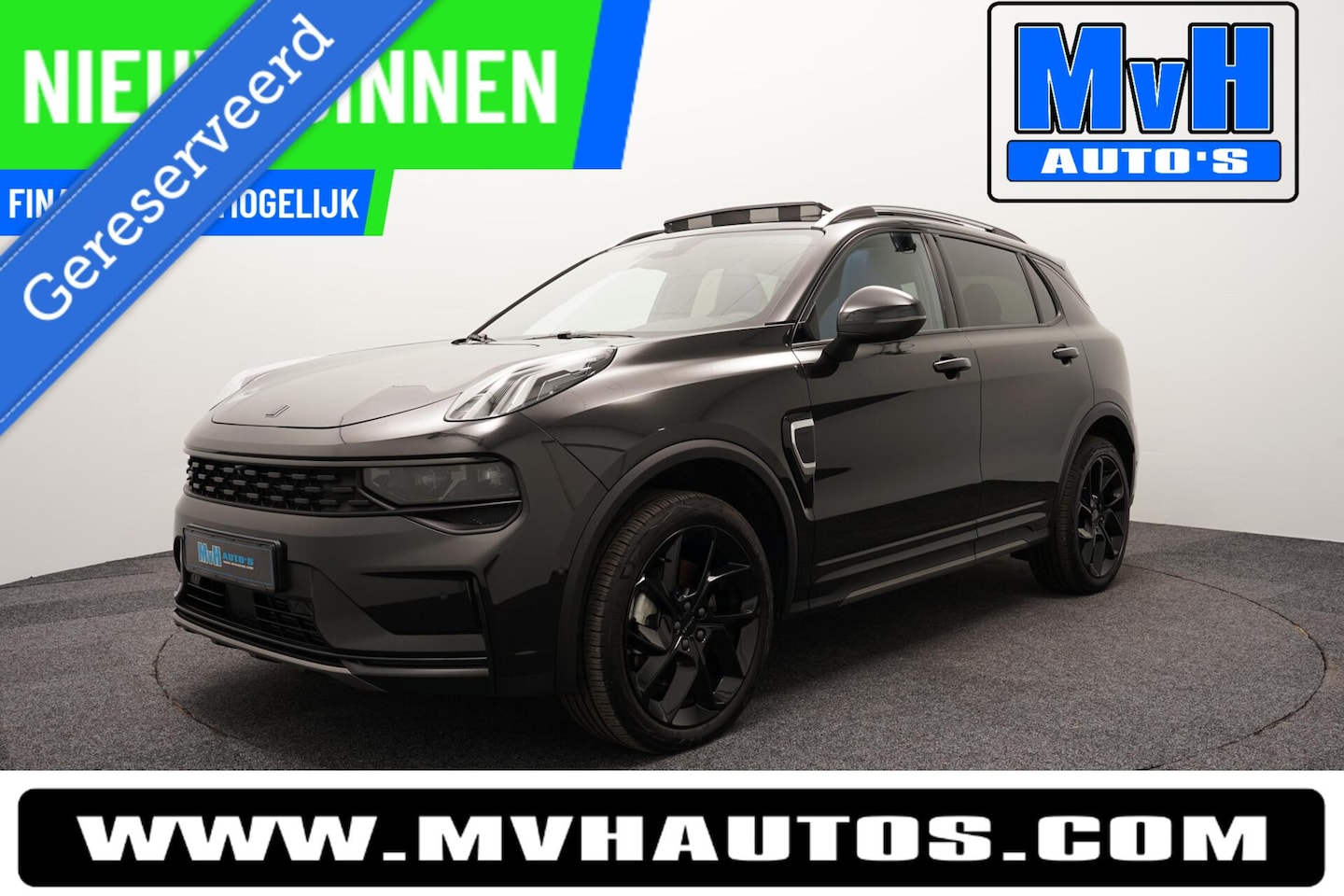 Lynk & Co 01 - 1.5 Hybride|FULL BLACK XL|ZWARTE.HEMEL|NAP - AutoWereld.nl