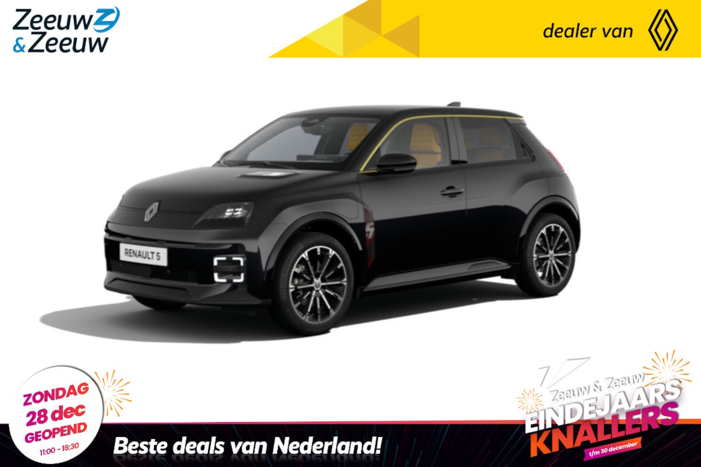 Renault 5 - (Z&Z Renault Private Lease actie v.a. € 439,-) Comfort Range Iconic cinq | Auto van het Ja - AutoWereld.nl