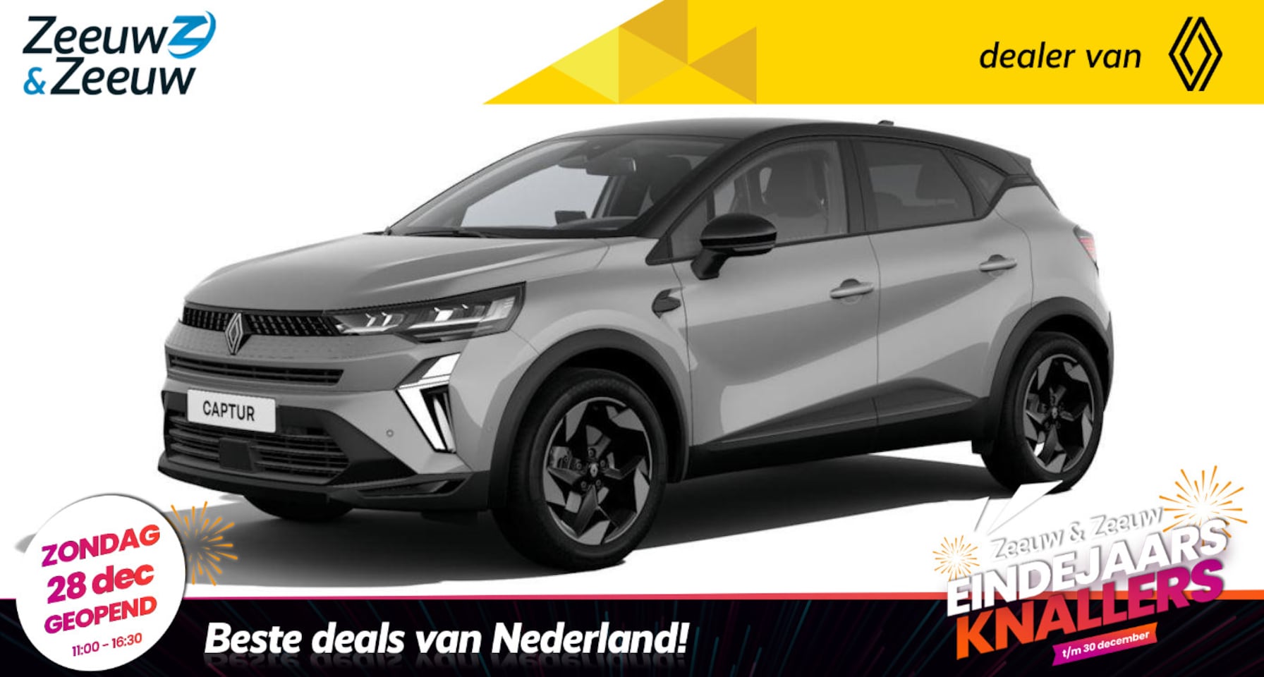 Renault Captur - E-Tech full hybrid 160 techno | Nu leverbaar met €2.000,- EXTRA Zeeuw & Zeeuw voorraadkort - AutoWereld.nl