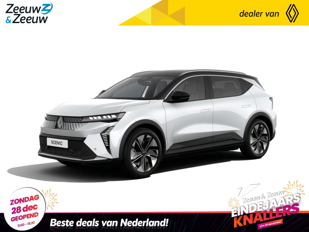 Renault Scenic E-Tech - EV87 long range techno MY24 | Nu 2x uit voorraad leverbaar met €2.000,- EXTRA Zeeuw & Zeeu - AutoWereld.nl