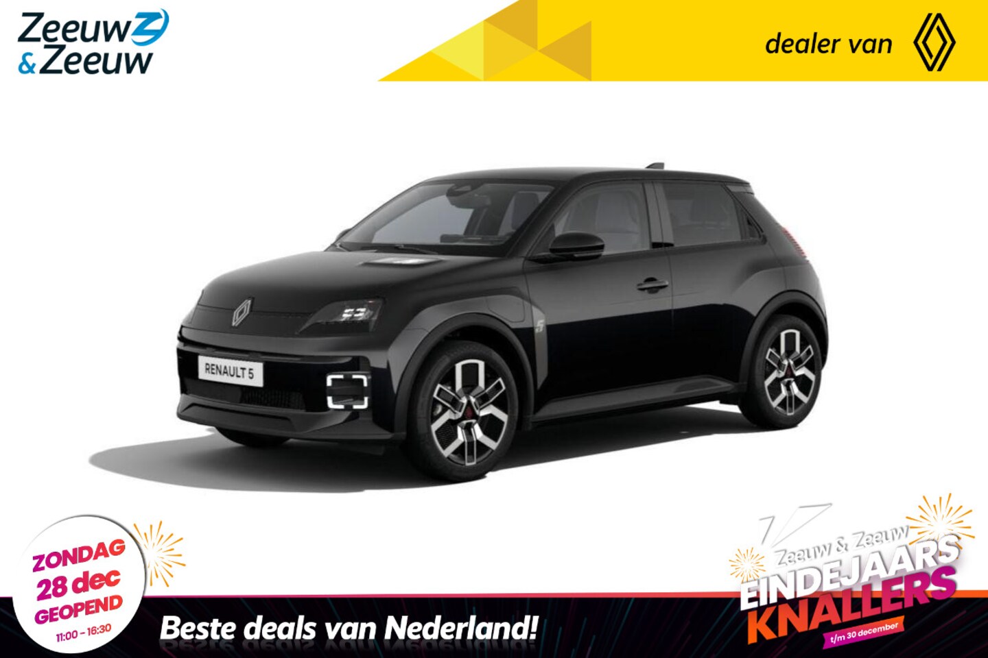 Renault 5 - (Z&Z Renault Private Lease Actie vanaf €379,-) urban range techno 40 kWh | Auto van het Ja - AutoWereld.nl