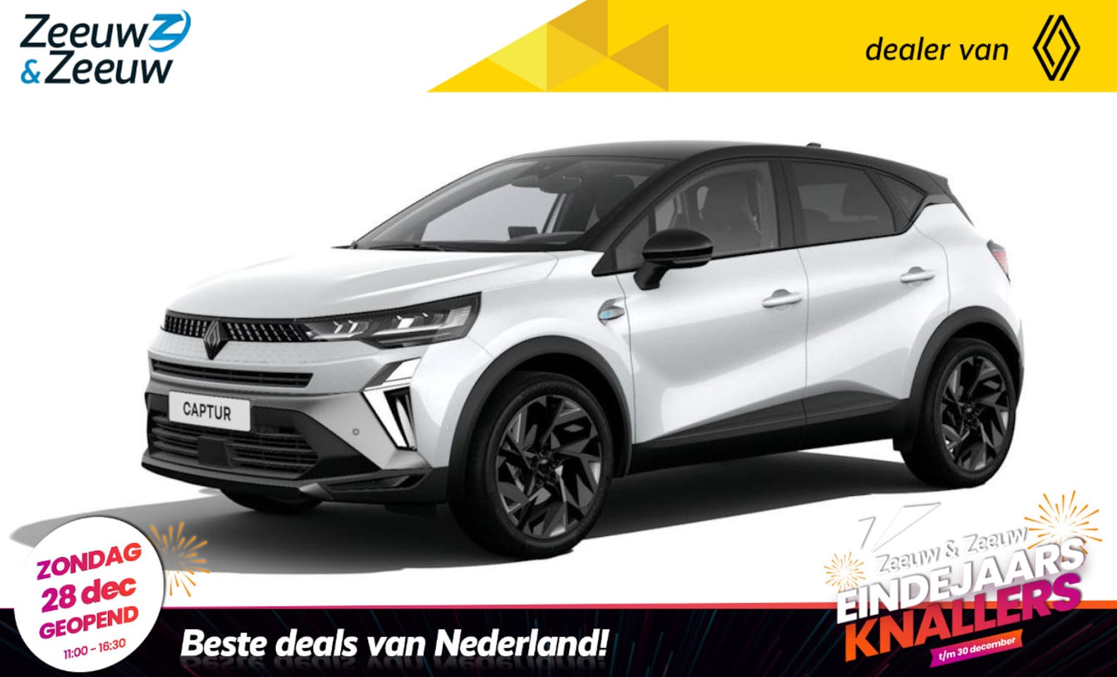Renault Captur - E-Tech full hybrid 160 esprit Alpine | Nu leverbaar met €2.000,- EXTRA Zeeuw & Zeeuw voorr - AutoWereld.nl