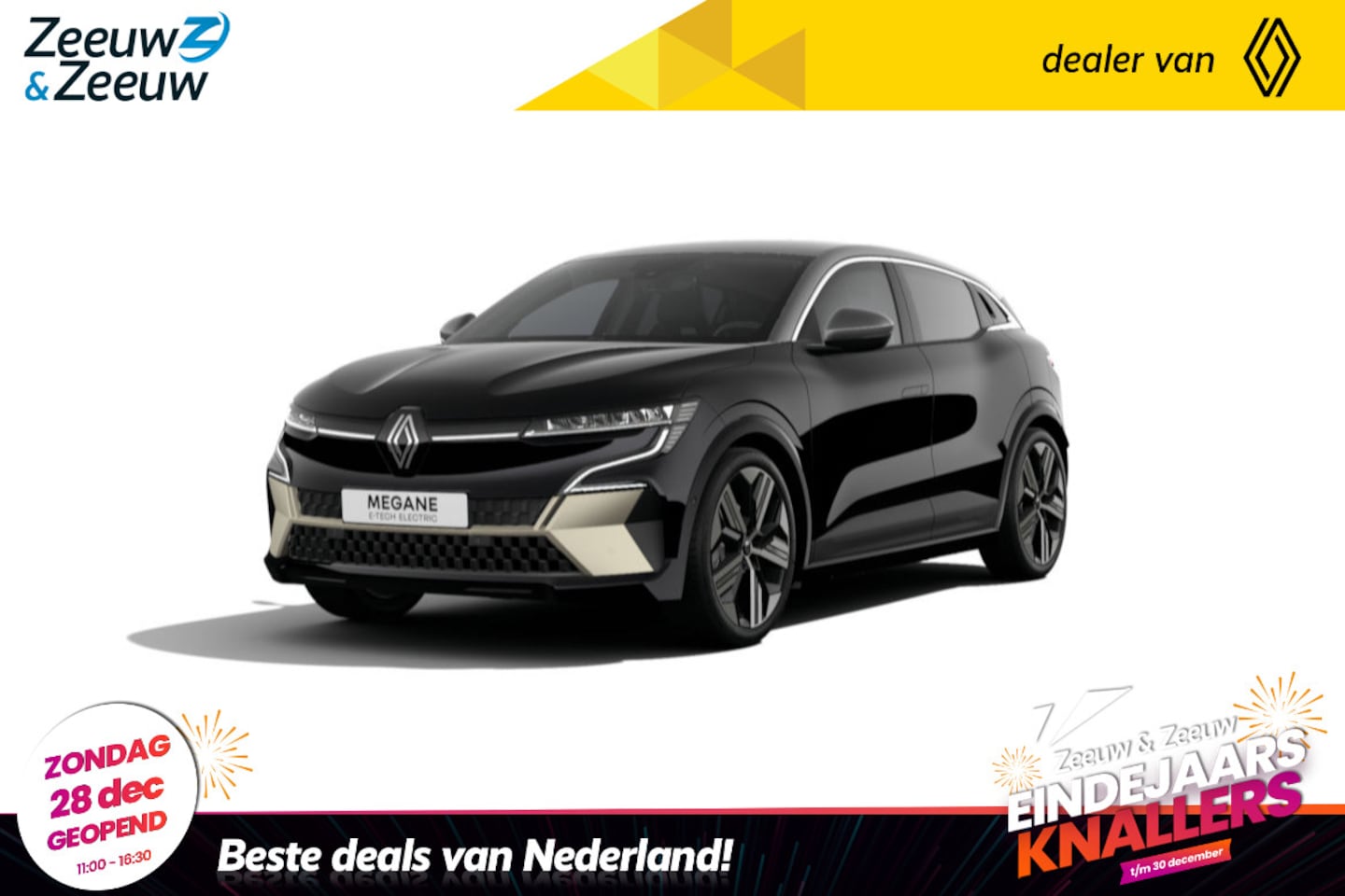 Renault Mégane E-Tech - (Z&Z Renault Private Lease Actie vanaf €544,-) comfort range iconic 60 kWh | Wij maken gra - AutoWereld.nl