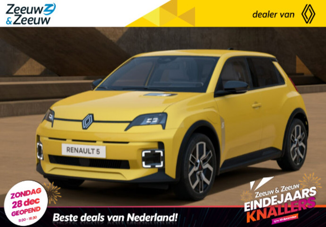 Renault 5 - comfort range techno 52 kWh Renault 5 techno 52 kWh NU LEVERBAAR 2025 RIJDEN! - AutoWereld.nl