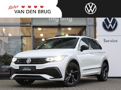 Volkswagen Tiguan - 1.4 TSI 245 pk DSG eHybrid R-Line | Panorama dak | LEDER | Oryx White | IQ Light | 360 Cam