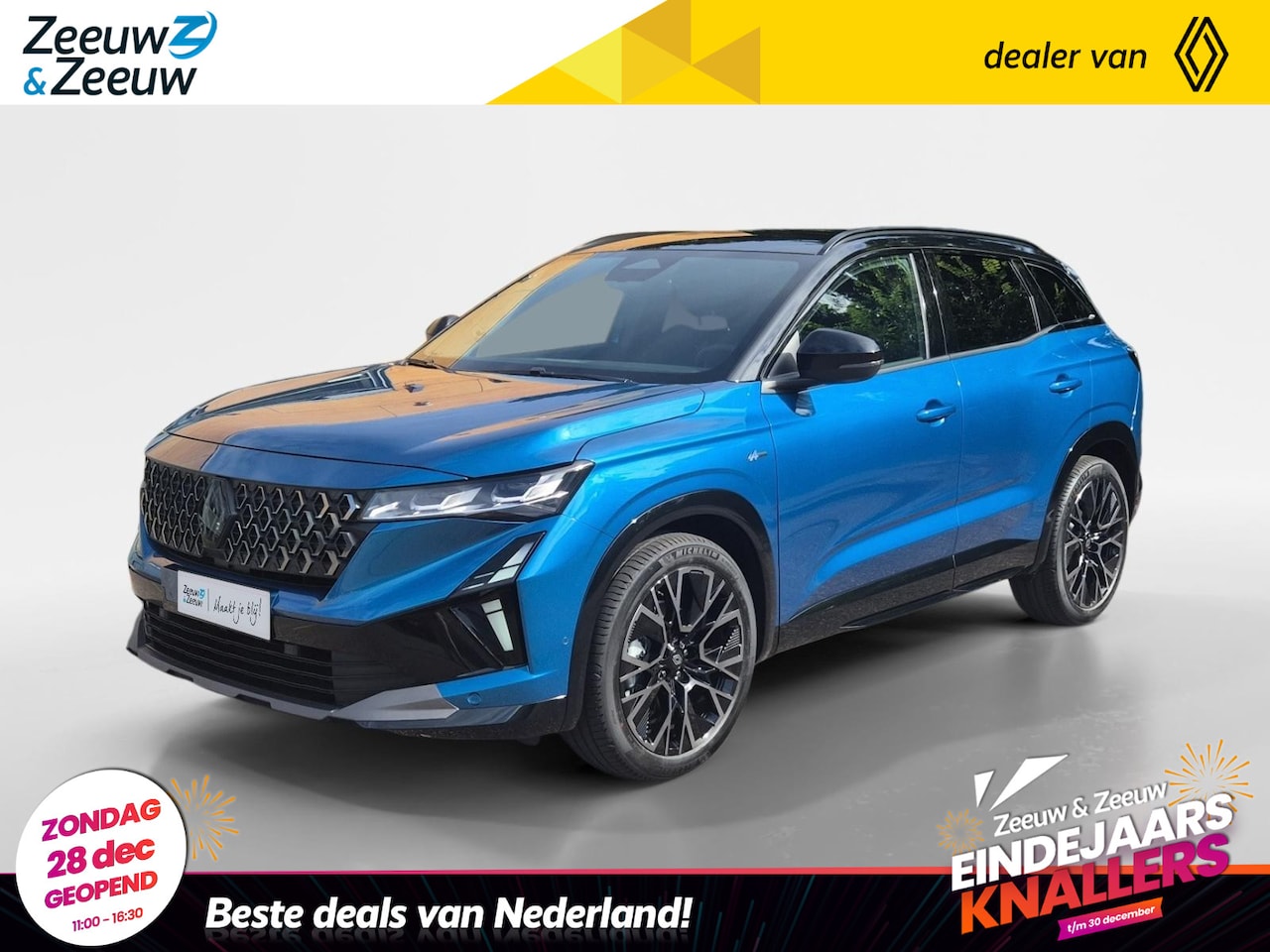 Renault Austral - 1.2 E-Tech full hybrid 200 iconic esprit Alpine | €3500 korting bij aflevering dit jaar | - AutoWereld.nl