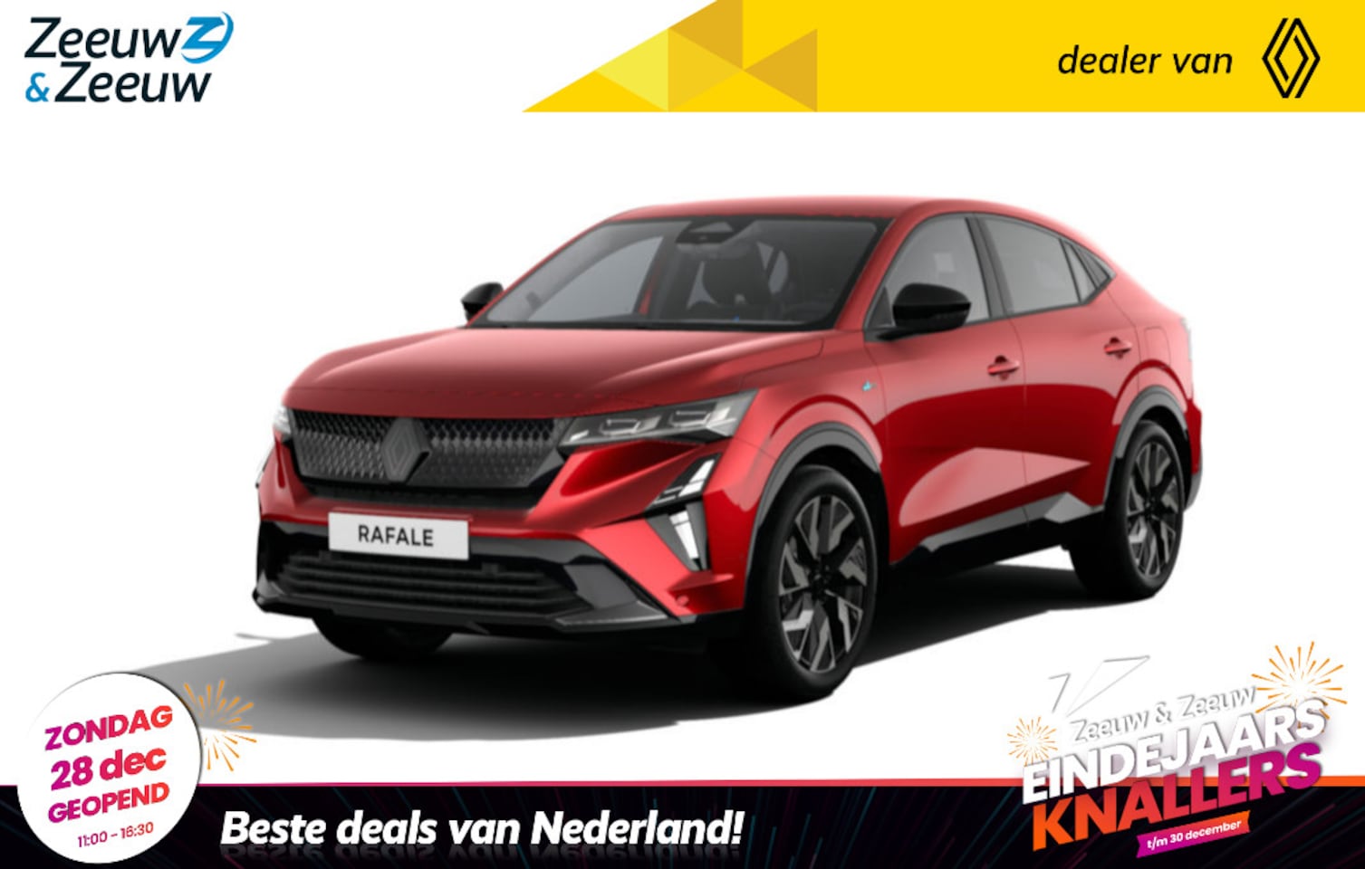 Renault Rafale - 1.2 E-Tech 4x4 plug-in hybrid 300 esprit Alpine NU NIEUW IN DE SHOWROOM / 3000,- KORTING O - AutoWereld.nl