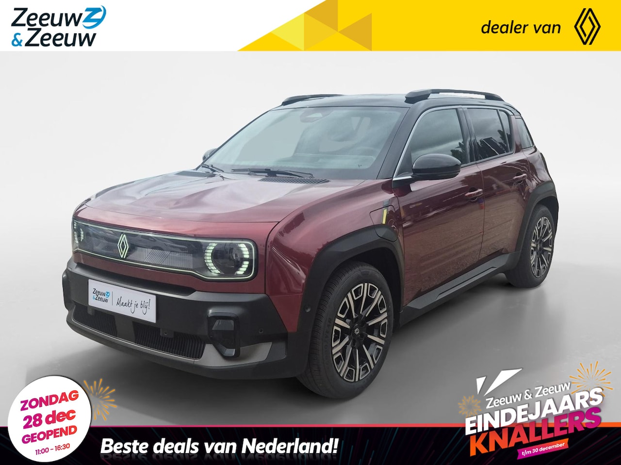 Renault 4 - comfort range iconic 52 kWh | LMV 18 INCH | Climate Control | ACC | Elektrische kofferbakk - AutoWereld.nl