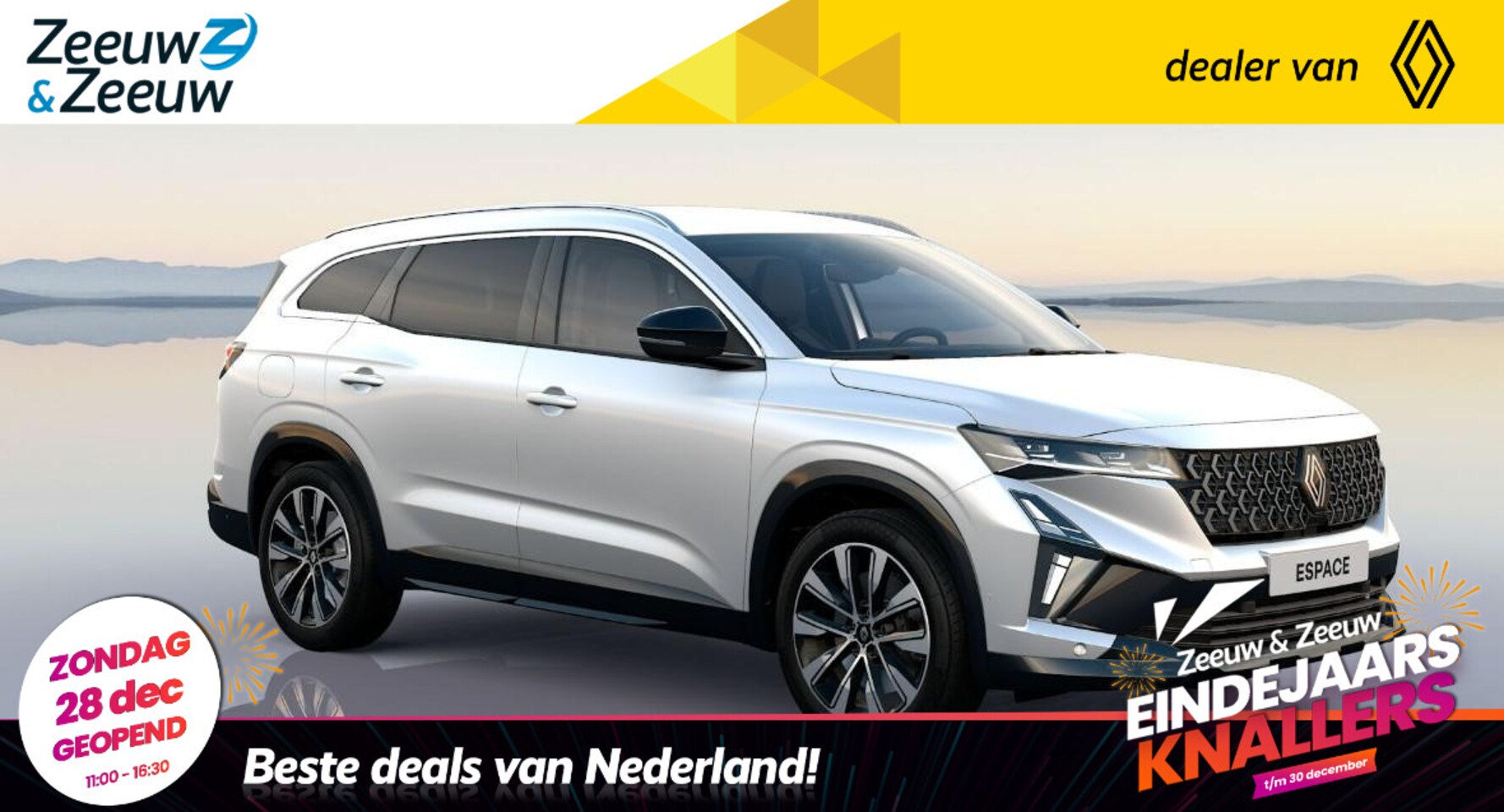 Renault Espace - E-Tech full hybrid 200 techno 5p. | Nieuw te bestellen | €1.000,- Korting | - AutoWereld.nl