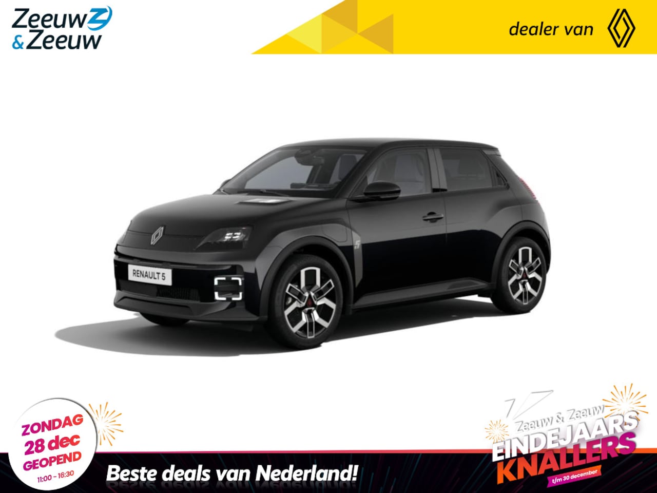 Renault 5 - urban range techno 40 kWh | Auto van het Jaar 2025 | Nu leverbaar met €1500,- extra voorra - AutoWereld.nl