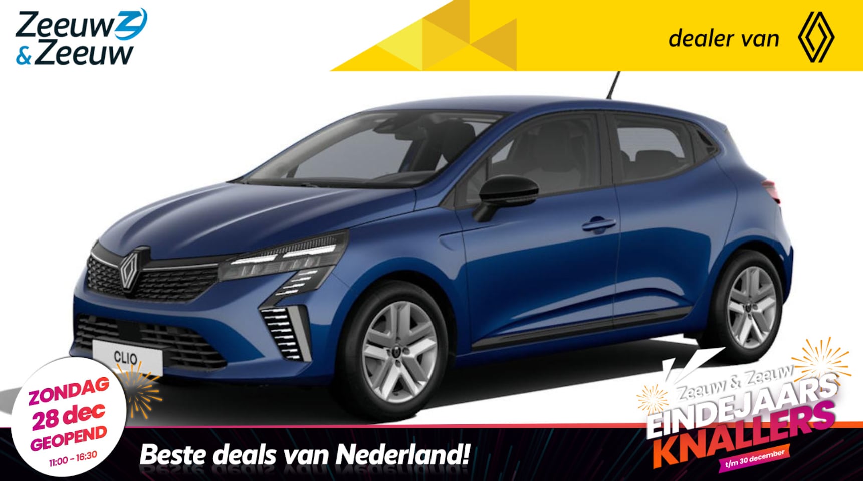 Renault Clio - E-Tech Hybrid 145 Evolution | NU met € 3000,- Zeeuw en Zeeuw RUN OUT korting | + 5 jaar ga - AutoWereld.nl
