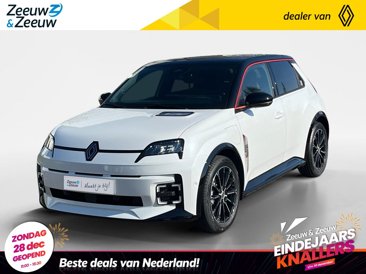 Renault 5 - comfort range iconic cinq 52 kWh | NIEUW TE BESTELLEN NU MET €1.000,- SALE & SALE KORTING! - AutoWereld.nl