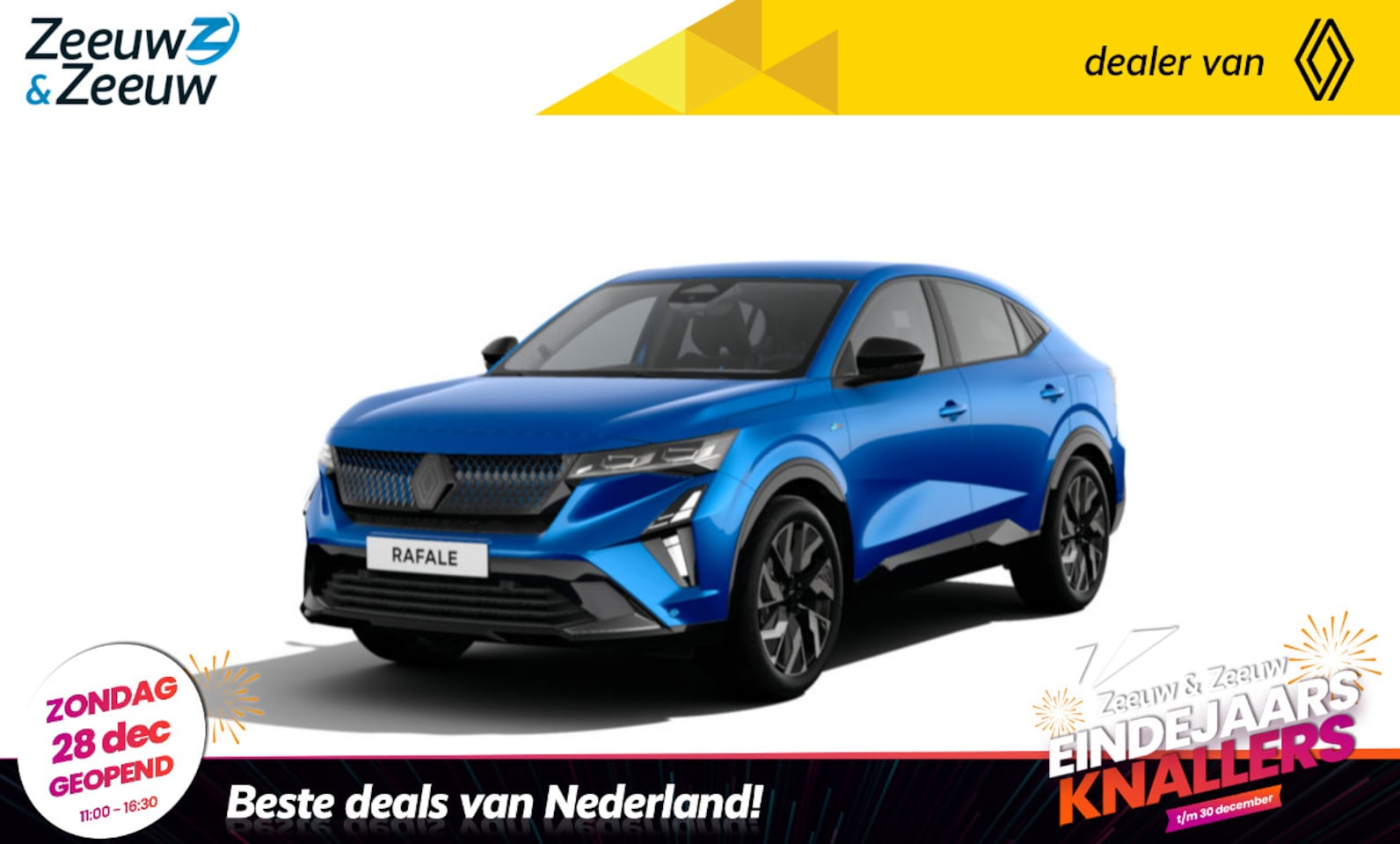 Renault Rafale - 1.2 E-Tech 4x4 plug-in hybrid 300 esprit Alpine NU NIEUW IN DE SHOWROOM / 3000,- KORTING O - AutoWereld.nl