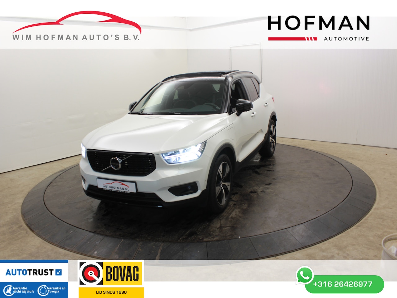 Volvo XC40 - 1.5 T5 Recharge R-Design 97% SOH 360° Cam Pano Trekh El A-klep Winterpack - AutoWereld.nl