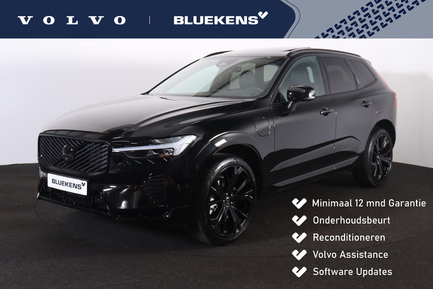 Volvo XC60 - T6 Recharge AWD Plus Black Edition - Panorama/schuifdak - IntelliSafe Assist & Surround - - AutoWereld.nl