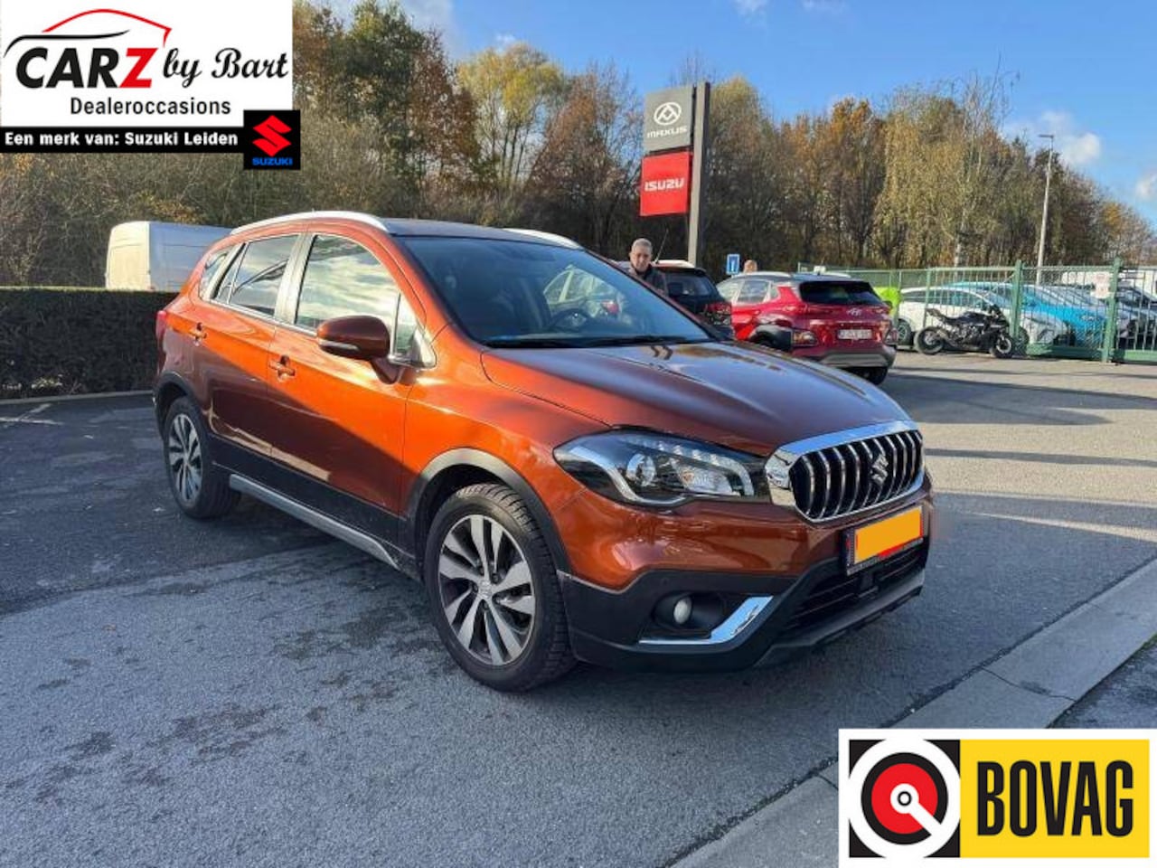 Suzuki S-Cross - 1.4 BOOSTERJET STIJL Open dak | Leder | LED | Adaptive Cruise - AutoWereld.nl