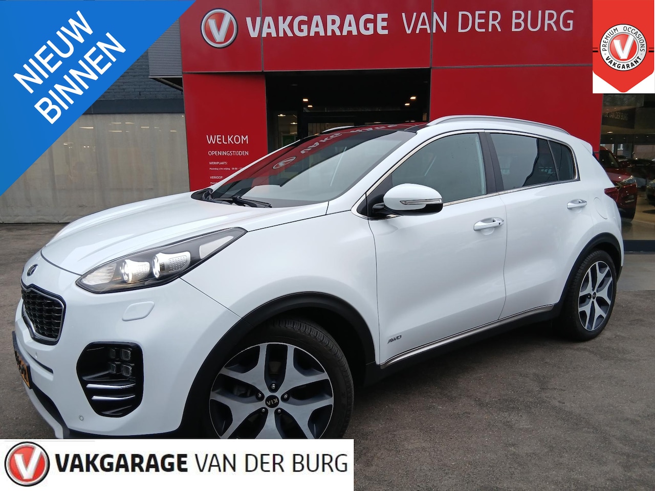 Kia Sportage - 1.6 T-GDI 4WD GT-Line 1.6 T-GDI 4WD GT-Line - AutoWereld.nl