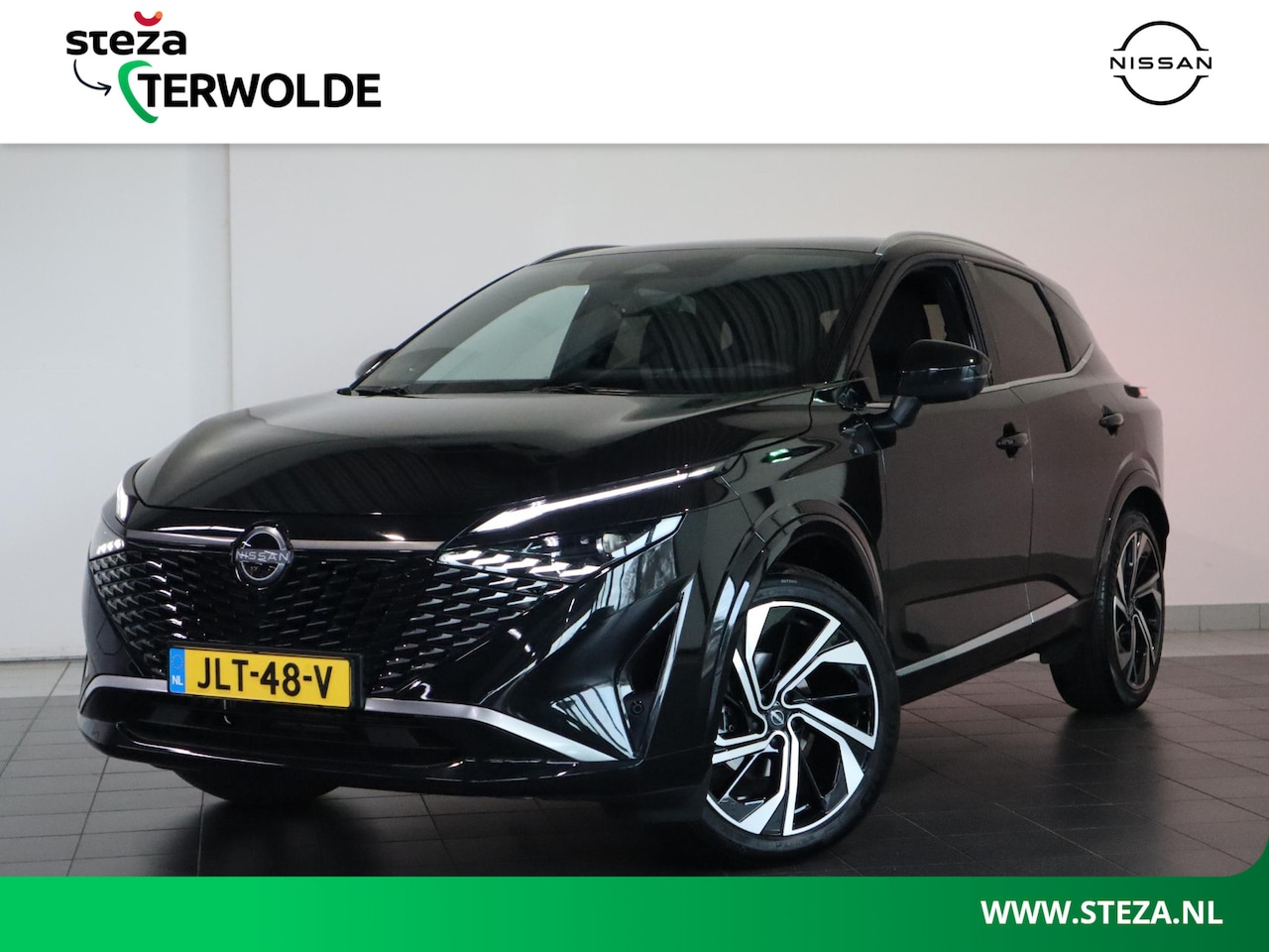 Nissan Qashqai - 1.3 MHEV Xtronic Tekna Plus | AUTOMAAT | Lederen Bekl. | Panoramadak | Head-Up | BOSE Audi - AutoWereld.nl