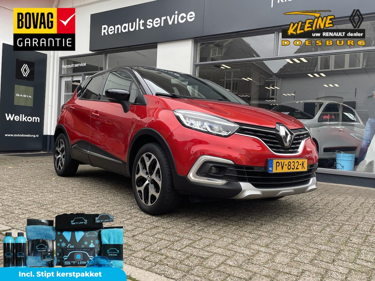 Renault Captur - TCe 90 Intens | Trekhaak | Premium kleur Rouge Flamme | Camera achter | 17 inch Lichtmetal - AutoWereld.nl